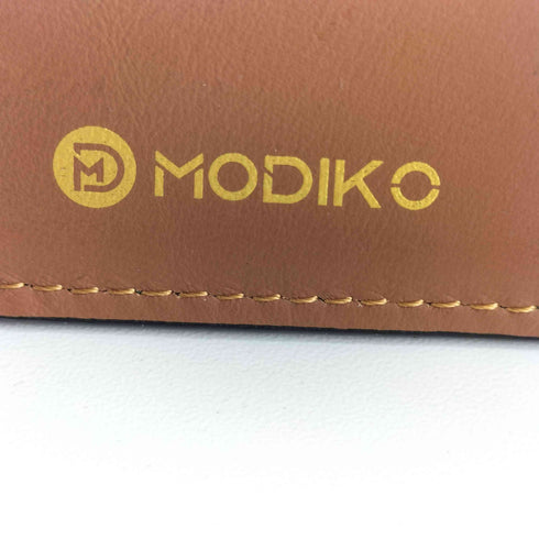 MODIKO 栃木レザー 三つ折り財布 メンズ