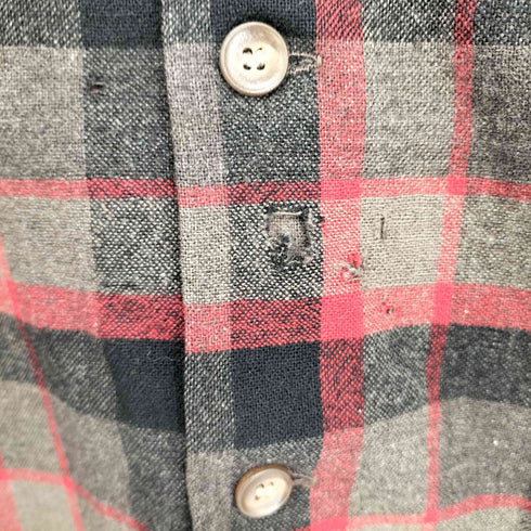 ペンドルトン PENDLETON 50S ループ オープン カラー ボタン シャツ ウール オンブレ メンズ import:L
