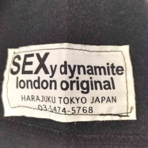 セクシーダイナマイトロンドン SEXY DYNAMITE LONDON パンク グラフィックプリントTシャツ メンズ