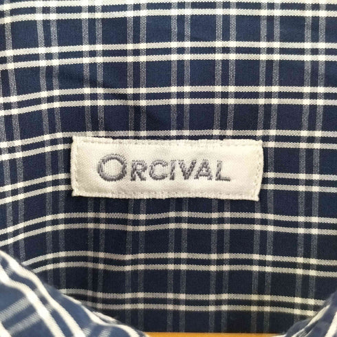 オーシバル ORCIVAL 140/2 BROAD REGULAR COLLAR SHIRT メンズ JPN:S