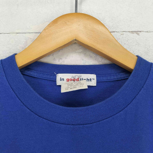 フロントカエルプリントクルーネックTシャツ Y2K レディース