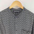 ADDENDUM レーヨン バンドカラー 総柄 S/S シャツ メンズ import:XL