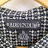 ADDENDUM レーヨン バンドカラー 総柄 S/S シャツ メンズ import:XL