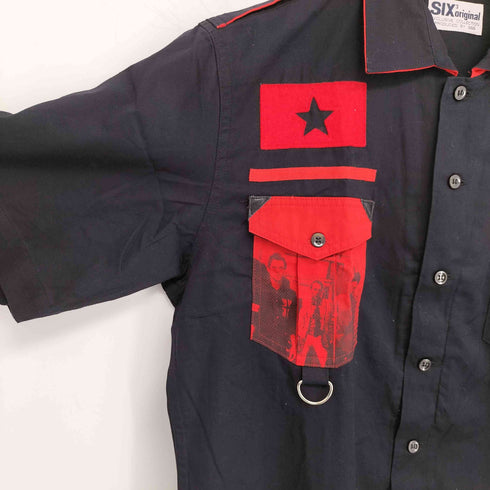SIX original by 666 パンク S/S シャツ メンズ JPN:M