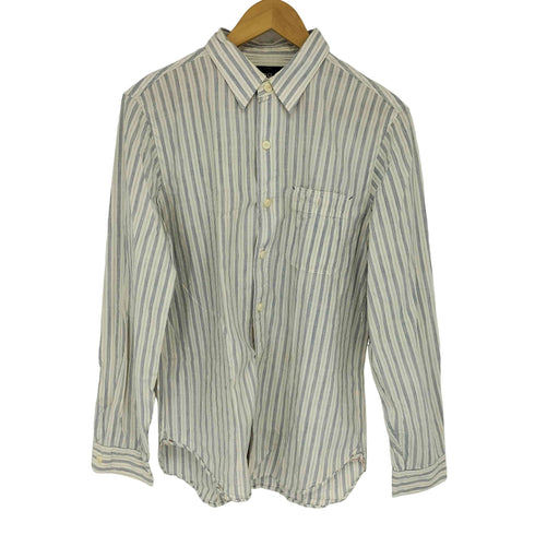 ダブルアールエルラルフローレン RRL RALPH LAUREN L/S ストライプシャツ マチ付き 1つ星 メンズ JPN:M