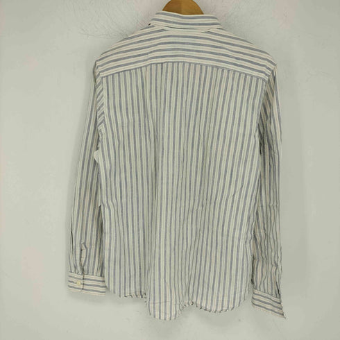 ダブルアールエルラルフローレン RRL RALPH LAUREN L/S ストライプシャツ マチ付き 1つ星 メンズ JPN:M