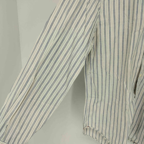 ダブルアールエルラルフローレン RRL RALPH LAUREN L/S ストライプシャツ マチ付き 1つ星 メンズ JPN:M