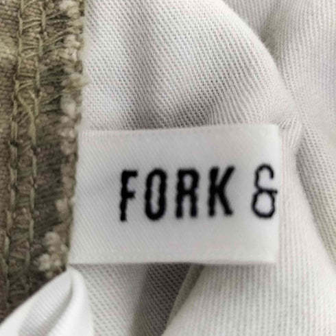 フォークアンドスプーン FORK&SPOON 25SS フレンチドリルピグメントチノパンツ レディース JPN:2