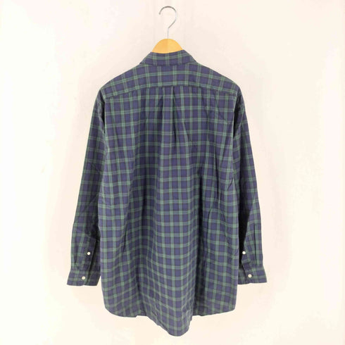 ポロバイラルフローレン Polo by RALPH LAUREN QRタグ THE BIG SHIRT ポニー刺繍 BD シャツ メンズ import:M