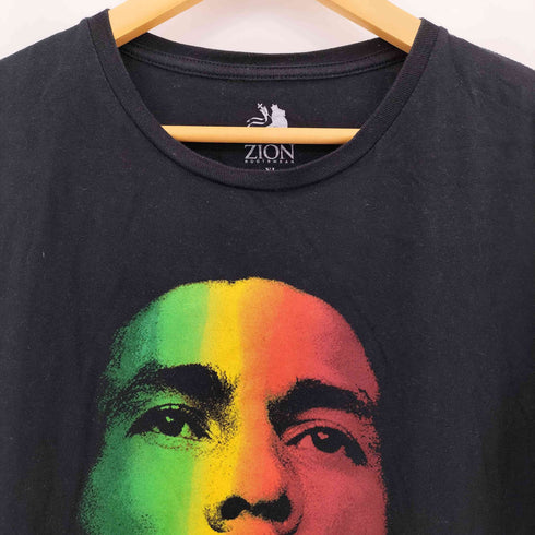 ザイオンルーツウェア ZION ROOTSWEAR ミュージックプリントクルーネックTシャツ メンズ import:XL
