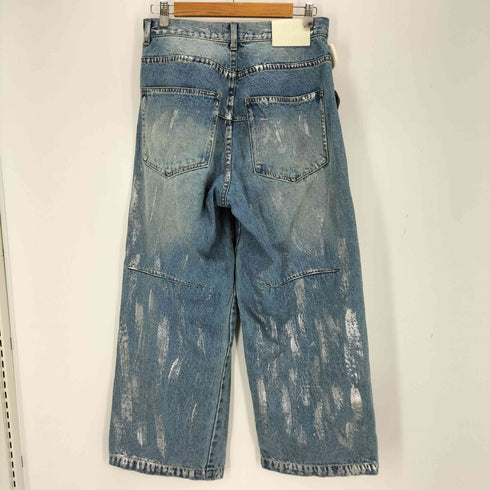 CAMPHOR WOOD wide baggy silver coating denim trousers メンズ JPN:M