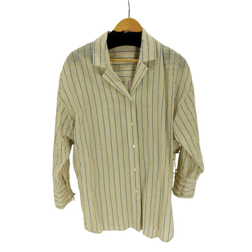 アーバンリサーチ URBAN RESEARCH 25SS インドコットンサッカーストライプシャツ レディース FREE