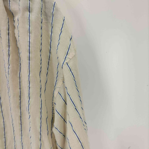 アーバンリサーチ URBAN RESEARCH 25SS インドコットンサッカーストライプシャツ レディース FREE