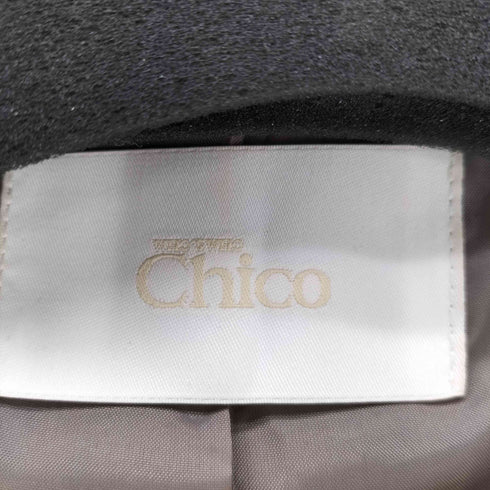 フーズフーチコ whos who Chico 20AW ミディショールカラーパイピングコート レディース FREE