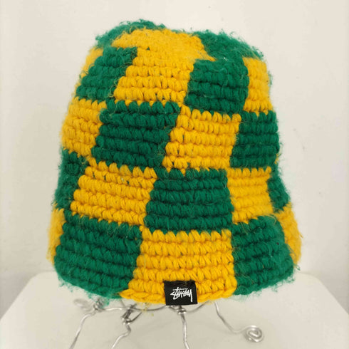 ステューシー Stussy Checker Knit Bucket Hat メンズ