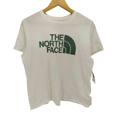 ザノースフェイス THE NORTH FACE フロントロゴ クルーネック 半袖 Tシャツ レディース import:M