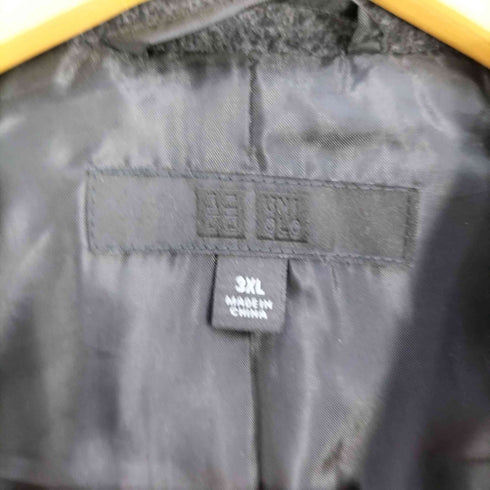 ユニクロ UNIQLO ウールブレンドロングPコート レディース 3XL