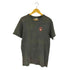ヘインズ Hanes 00S 胸元ロゴ Tシャツ フェード メンズ import:M