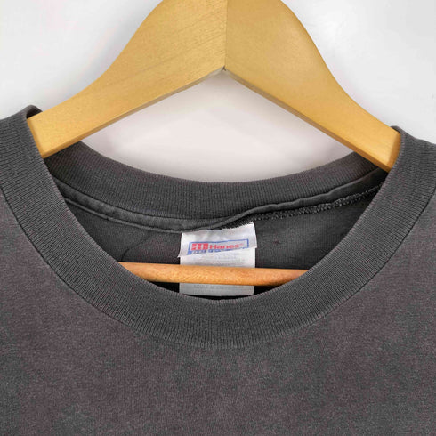 ヘインズ Hanes 00S 胸元ロゴ Tシャツ フェード メンズ import:M