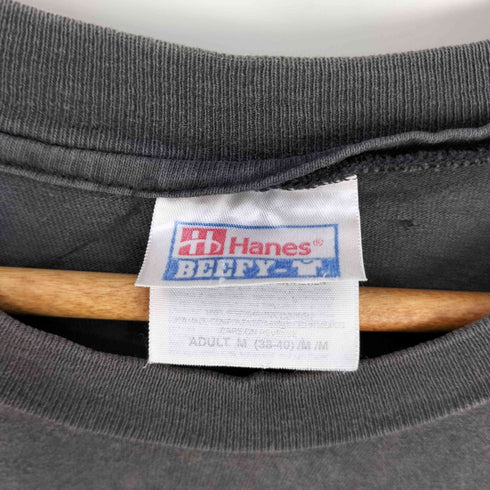 ヘインズ Hanes 00S 胸元ロゴ Tシャツ フェード メンズ import:M
