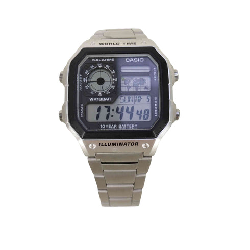 カシオ CASIO AE-1200WH デジタルウオッチ メンズ