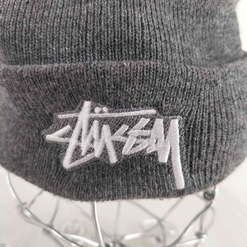 ステューシー Stussy ロゴ刺繍 ビーニー ニット帽 メンズ