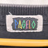 パジェロ PAGELO コットンアクリル 立体刺繍 ワッペン クルーネックニット メンズ