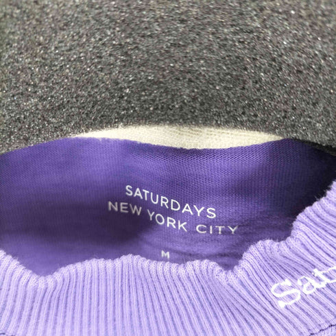 サタデーズニューヨークシティ Saturdays NYC モックネックL/Sカットソー メンズ JPN:M