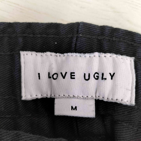 I LOVE UGLY 裾ジップ ドローストリング スキニーパンツ メンズ JPN:M