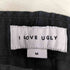 I LOVE UGLY 裾ジップ ドローストリング スキニーパンツ メンズ JPN:M