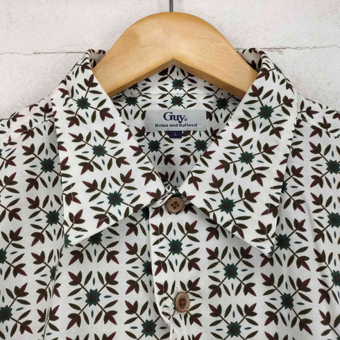 ガイ GUY 総柄 半袖シャツ メンズ import:L