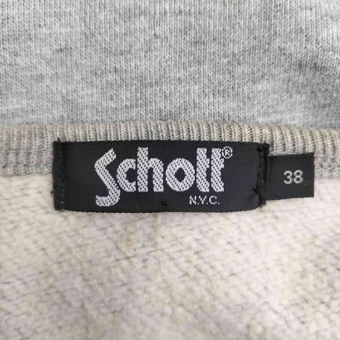 ショット Schott スウェットカーディガン メンズ US:38