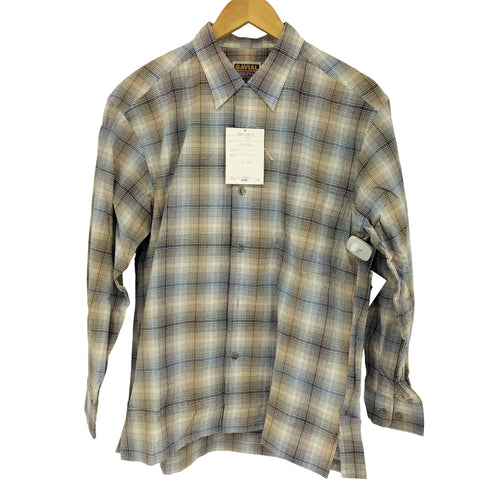 Gavial オンブレ オープンカラーコットンシャツ メンズ JPN:M
