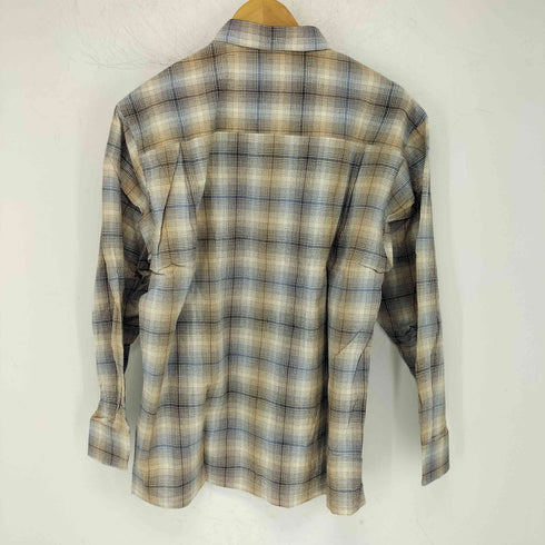 Gavial オンブレ オープンカラーコットンシャツ メンズ JPN:M