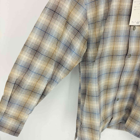 Gavial オンブレ オープンカラーコットンシャツ メンズ JPN:M