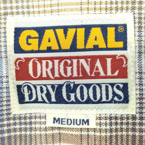 Gavial オンブレ オープンカラーコットンシャツ メンズ JPN:M