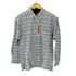 Gavial 配色チェック オープンカラーコットンシャツ メンズ JPN:M