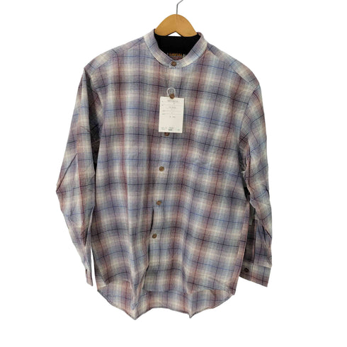Gavial オンブレ バンドカラーコットンシャツ メンズ JPN:M