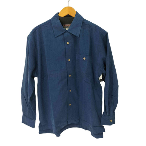 Gavial シルク ネップ オープンカラーシャツ メンズ JPN:M