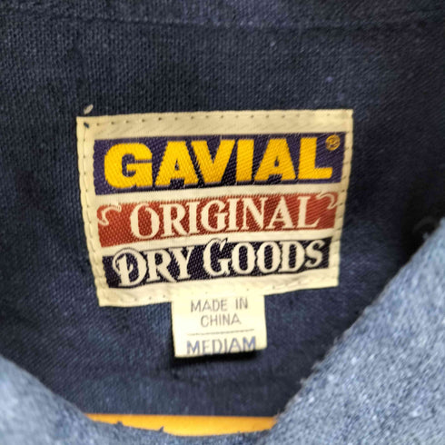 Gavial シルク ネップ オープンカラーシャツ メンズ JPN:M