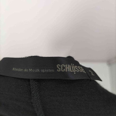 シュリセル SCHLUSSEL アクリルウール ドレープ カーディガン メンズ 2