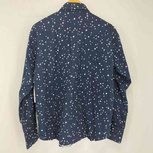エイチバーシー H BAR C usa製 星柄 ウエスタンシャツ メンズ import:M