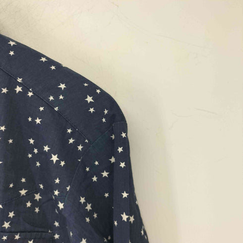 エイチバーシー H BAR C usa製 星柄 ウエスタンシャツ メンズ import:M