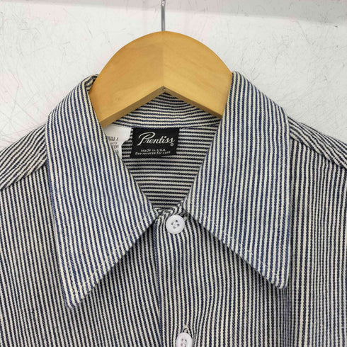 プレンティス Prentiss usa製 ヒッコリー s/s ワークシャツ メンズ import:S
