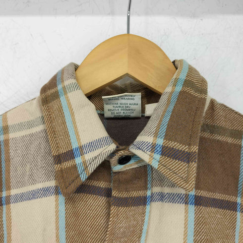 プレンティス Prentiss outdoors チェック コットンネルシャツ メンズ