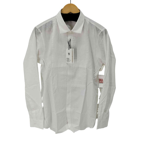 ユニクロプラスジェイ UNIQLO+J ピンタックシャツ EFC スリムフィットシャツ メンズ JPN:L