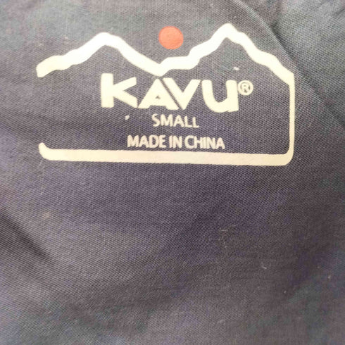 カブー KAVU ストライプ コットンリネン シャツ メンズ S