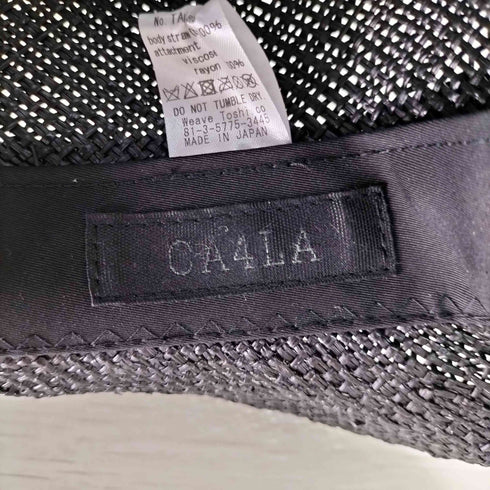 カシラ CA4LA BAO BOWLER 麦わら帽子 メンズ ONE SIZE