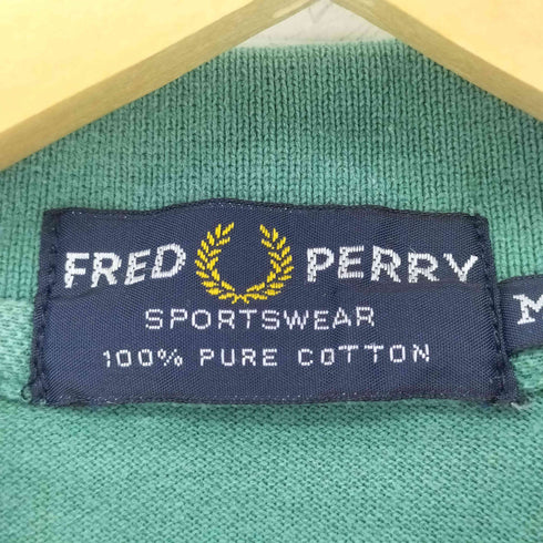 フレッドペリー FRED PERRY 鹿の子 ポロシャツ メンズ import:M