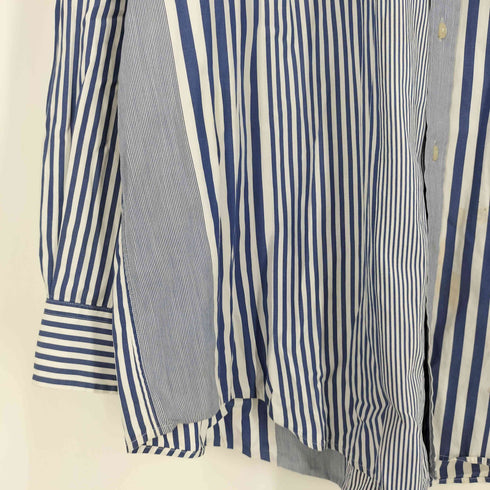 ラルフローレン RALPH LAUREN 90s BLAKE クレイジーパターン ストライプ ボタンダウンシャツ メンズ XXL